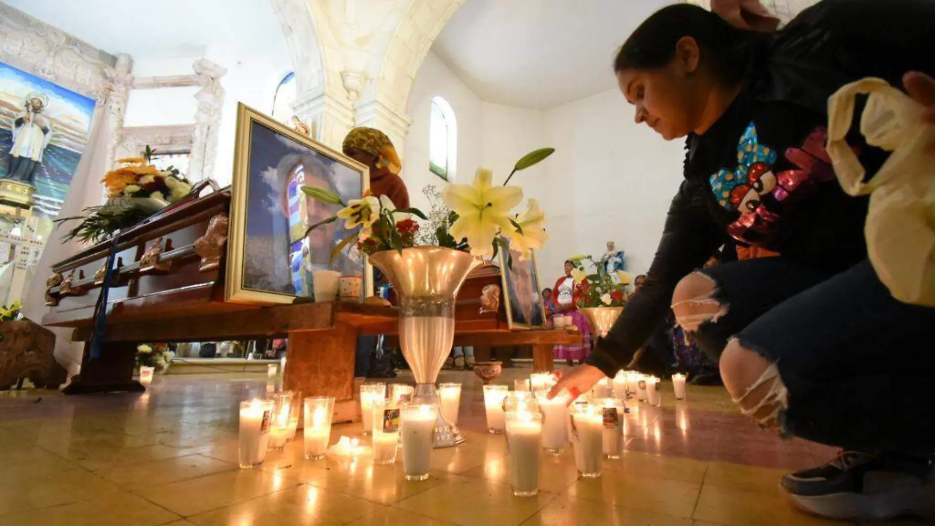 veladoras en cerocahui para descanso de padresitos